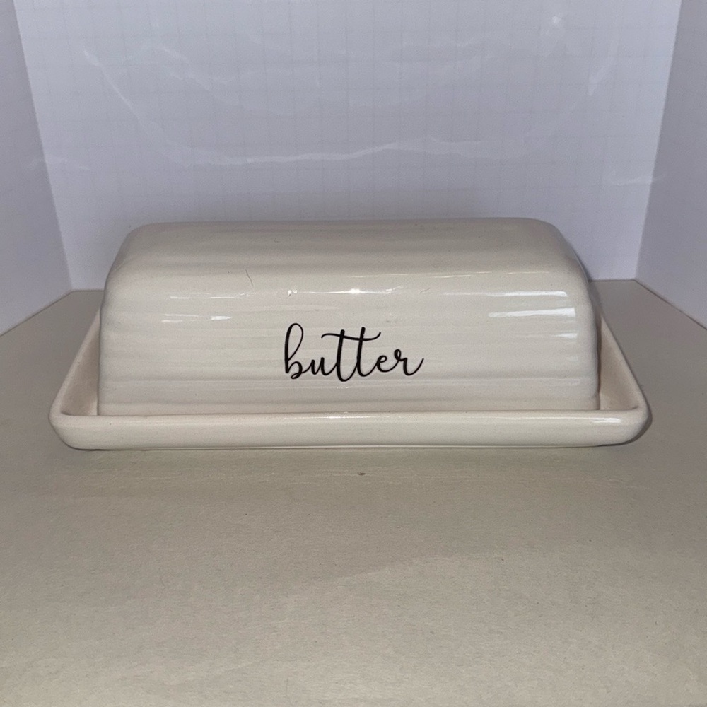 Cream Butter Dish - Picture 7 of 15
